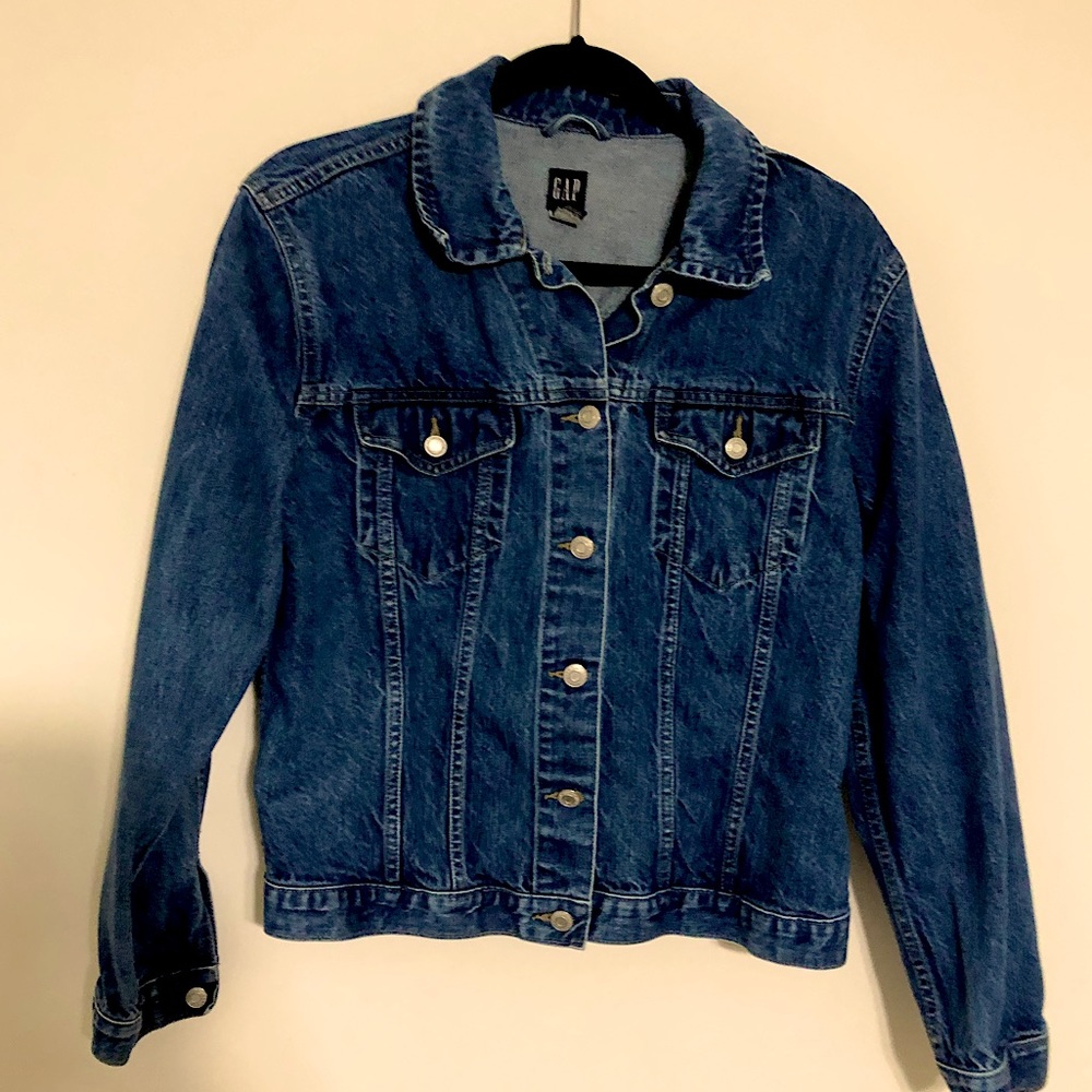 GAP Distressed Jean Jacket